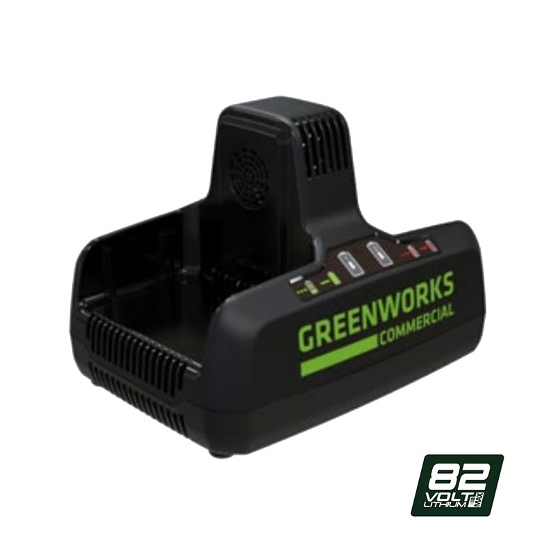 Зарядное устройство на 2 слота GREENWORKS G82C2 (2939007)