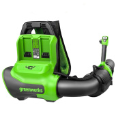 Аккумуляторный ранцевый воздуходув GREENWORKS GD40BPG2 (2408107UB) с АКБ 4 Ah и ЗУ