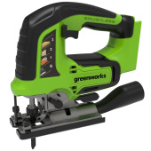 Аккумуляторный лобзик GREENWORKS 24V GD24JS (3601407) без аккумулятора и зарядного устройства