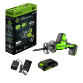 Аккумуляторная сабельная пила GREENWORKS 24V GPT-CRS-25 (1200507) без аккумулятора и зарядного устройства