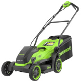 Аккумуляторная газонокосилка GREENWORKS GD40LM361 (2520807UB) с АКБ 4 Ah и ЗУ