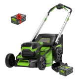 Аккумуляторная самоходная газонокосилка GREENWORKS GD60LM51SP (2514307UG) с 5 Ач аккумулятором и двойным зарядным устройством + 5 Ач аккумулятор в подарок!