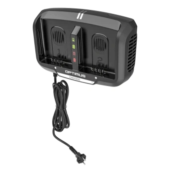 Ультрабыстрое зарядное устройство на 2 слота GREENWORKS CHD1300, 82V (2960507)