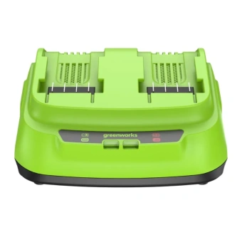 Ультрабыстрое двойное зарядное устройство GREENWORKS G24X2C8 (2958807)