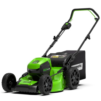 Аккумуляторная газонокосилка GREENWORKS GD60LM46HP (2502807UB) с АКБ 4 Ah и ЗУ