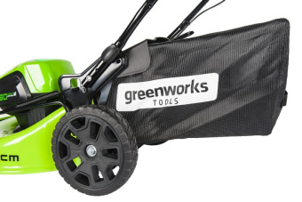 Аккумуляторная газонокосилка GREENWORKS GD60LM46HP (2502807UB) с АКБ 4 Ah и ЗУ