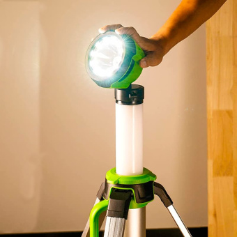 Аккумуляторная осветительная мачта GREENWORKS 24V G24WLS (3401107) без аккумулятора и зарядного устройства