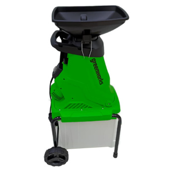 Электрический садовый измельчитель GREENWORKS GW-2800SD (2208007) 2800W + комплект запасных ножей