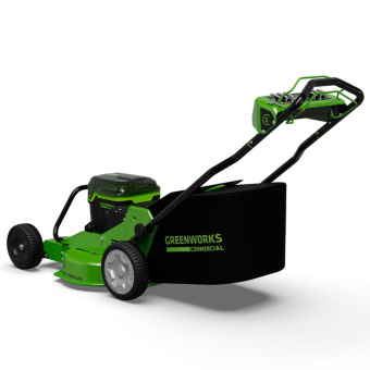 Газонокосилка самоходная Greenworks 82LM30SK5 82V 2519207U3B (76 см) бесщеточная аккумуляторная с тремя 5 Ач аккумуляторами и быстрым зарядным устройством