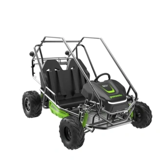 Аккумуляторный Двухместный карт для бездорожья GREENWORKS 82V GK52400 без аккумулятора и зарядного устройства