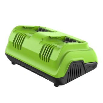 Ультрабыстрое двойное зарядное устройство GREENWORKS G24X2C8 (2958807)