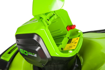 Аккумуляторная газонокосилка GREENWORKS GD60LM46HP (2502807UB) с АКБ 4 Ah и ЗУ