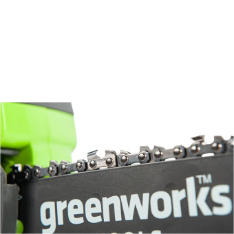 Аккумуляторная электропила GREENWORKS G24CS25K4 (2007707UB) с АКБ 4 Ah и ЗУ