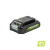 Greenworks: аккумуляторный домкрат G24JACK + гайковерт GD24IW400 24V c аккумулятором и зарядным устройством
