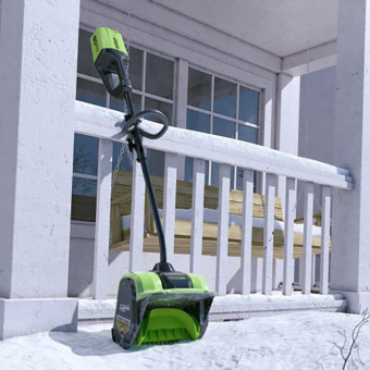 Аккумуляторный снегоуборщик GREENWORKS GD60SS (2602607UB) с АКБ 4 Ah и ЗУ